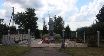 WWll monument in Alekseevskoe village